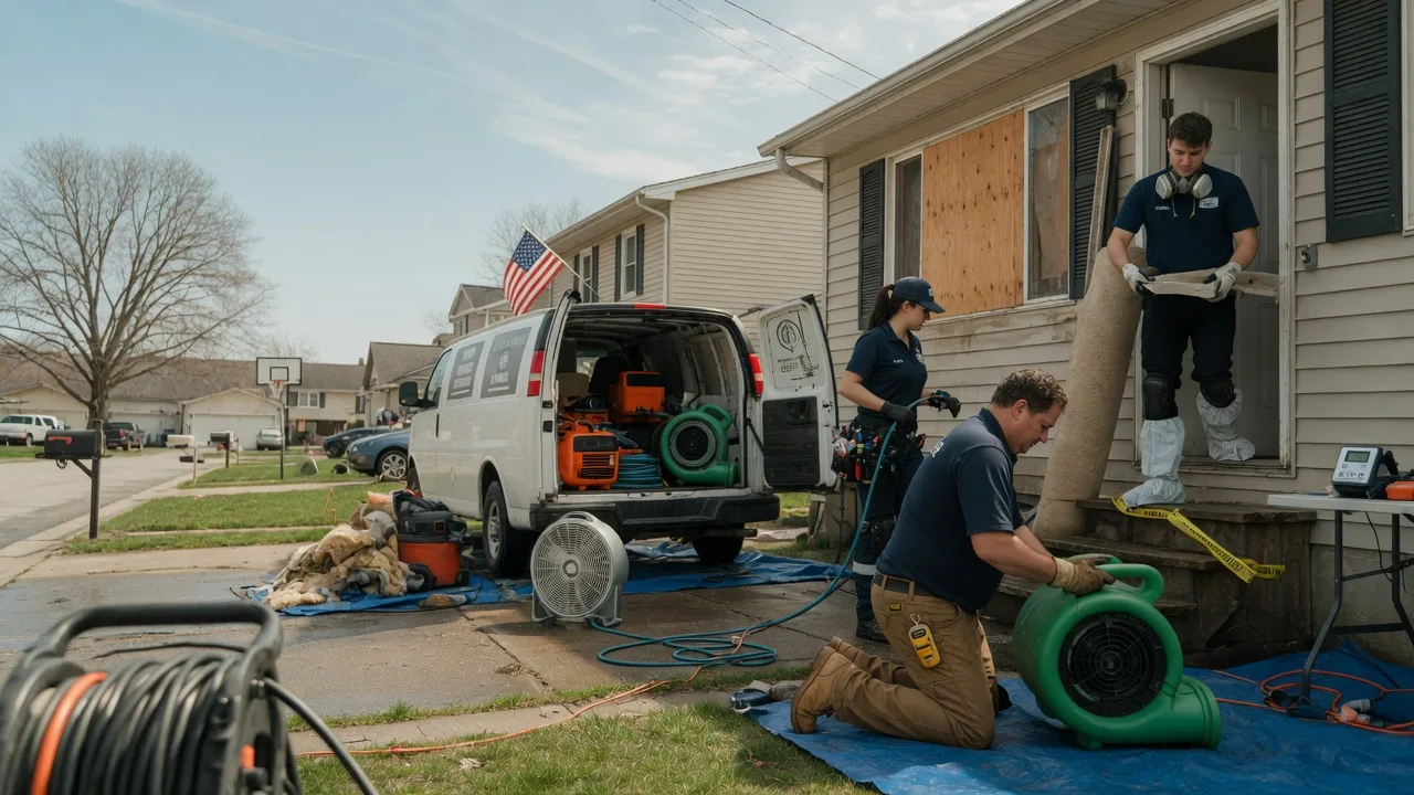 Water Damage Restoration in Sinks Grove, WV near me